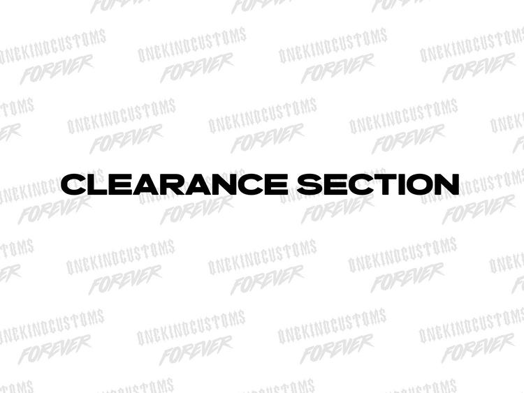 Clearance Section.