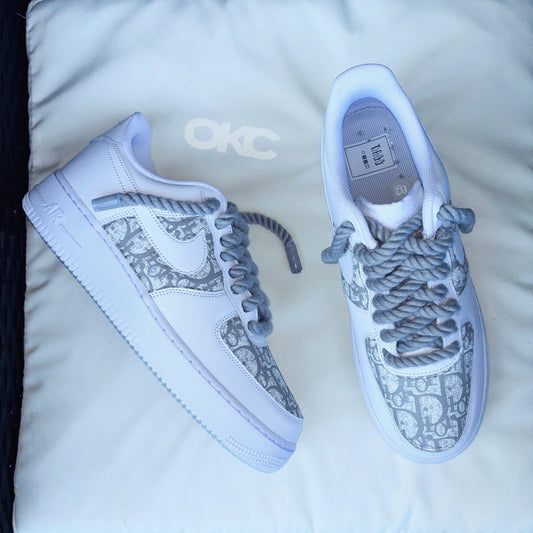 Custom Made Rope Lace Nike AF1’s