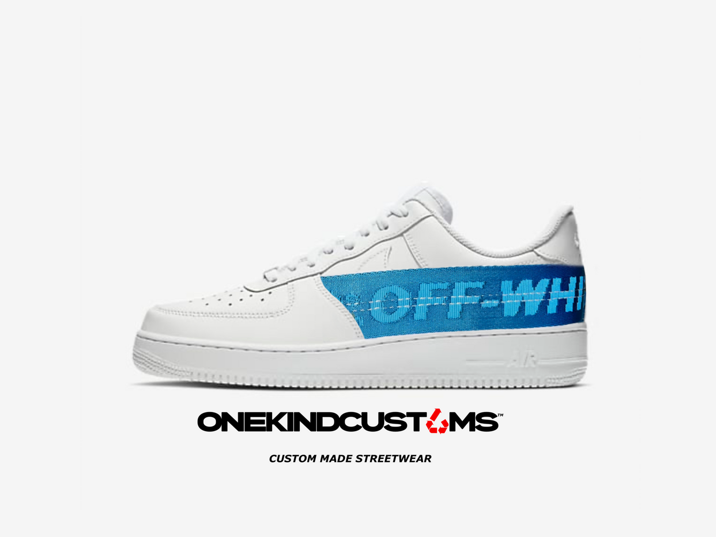Custom Made Off White x Nike AF1's