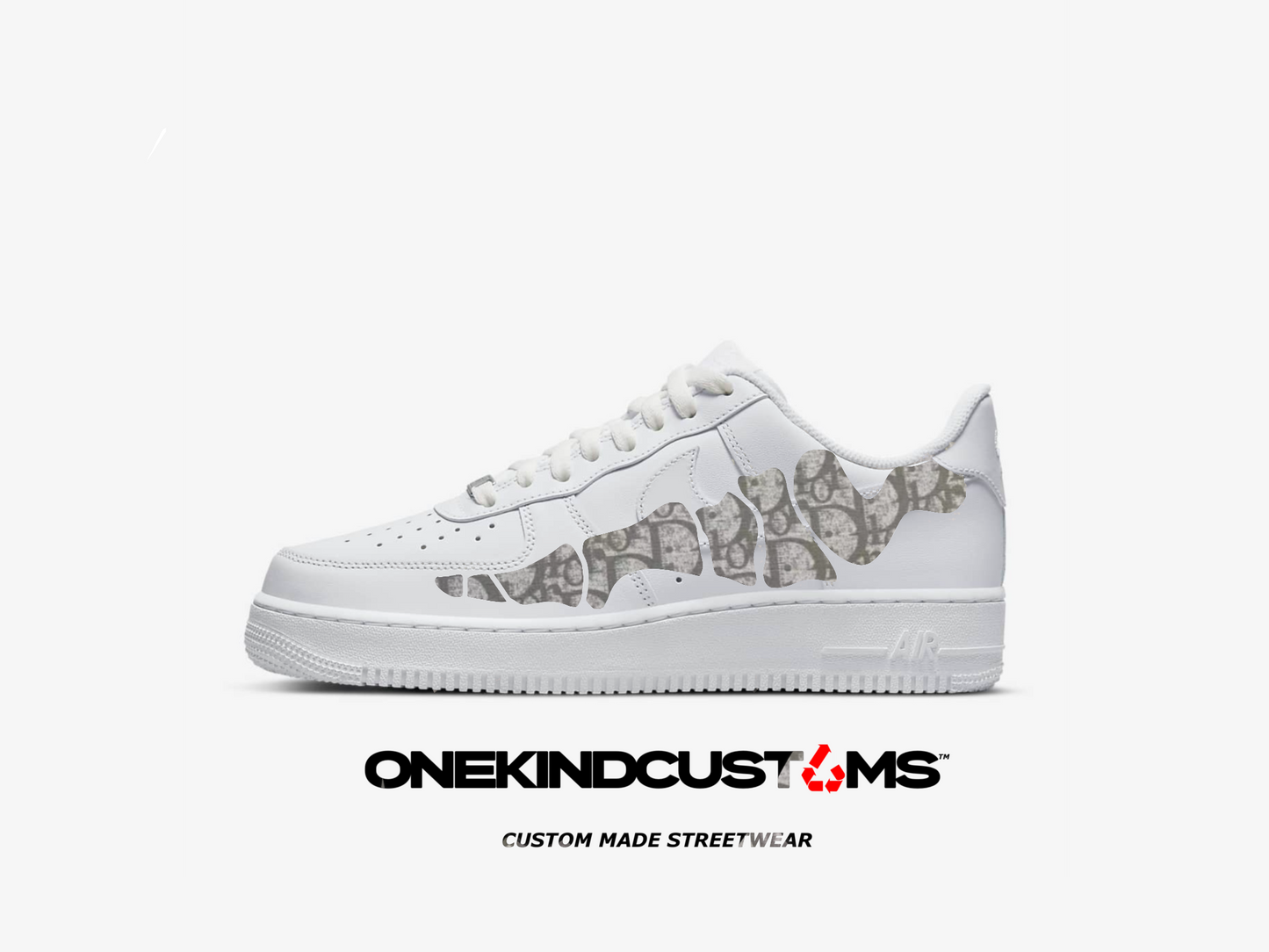 Custom made Skeleton Nike AF1’s