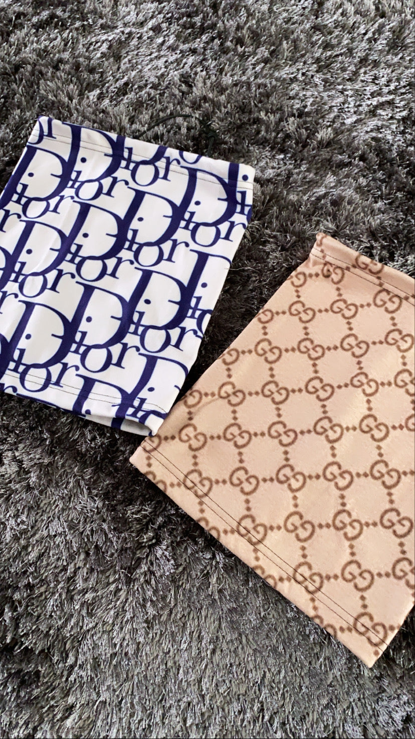 Custom printed snood