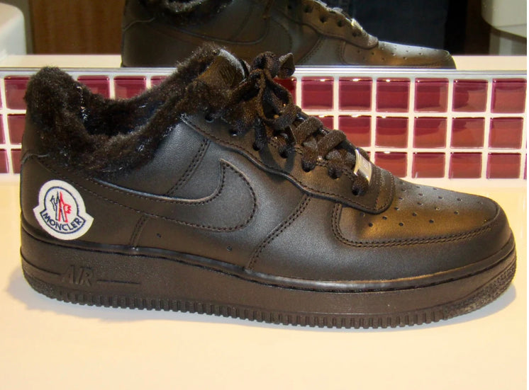 Custom Made Moncler x Nike AF1's