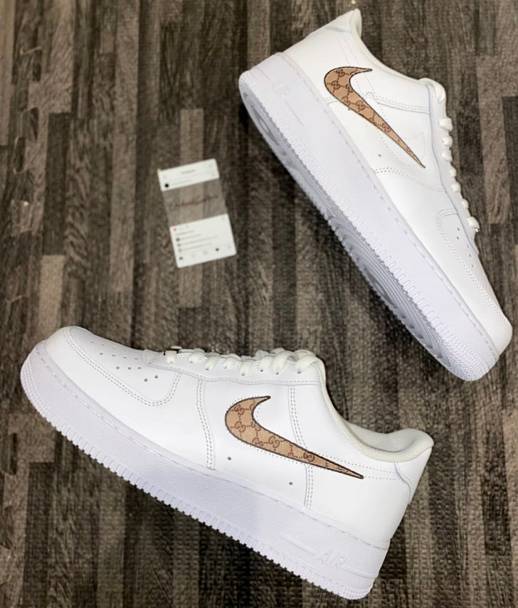 Custom Made Embroidered Nike AF1's