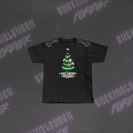 Merry Kicksmas Hoodies & Tees.