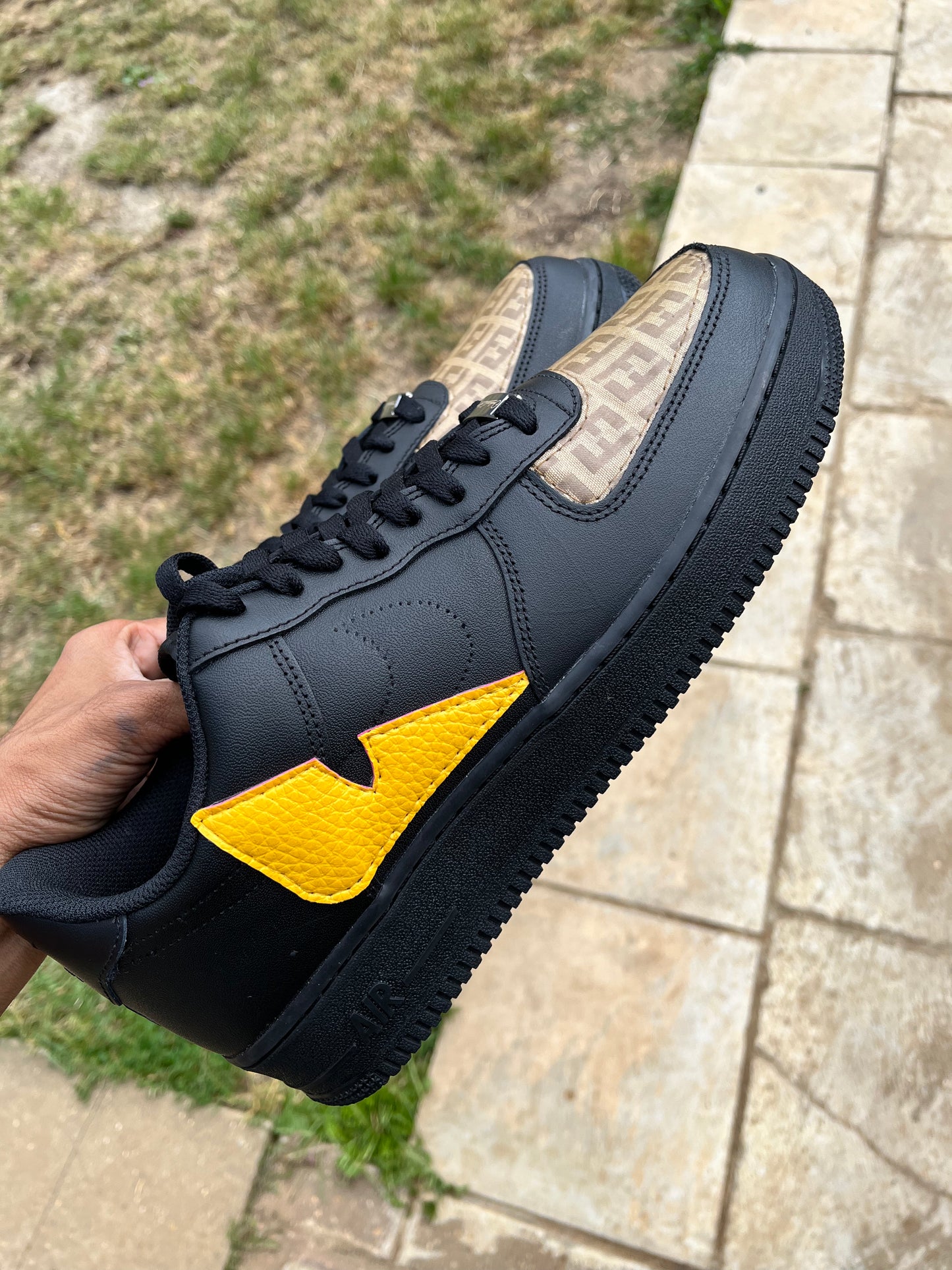 Custom Made FF Monster x Nike AF1's