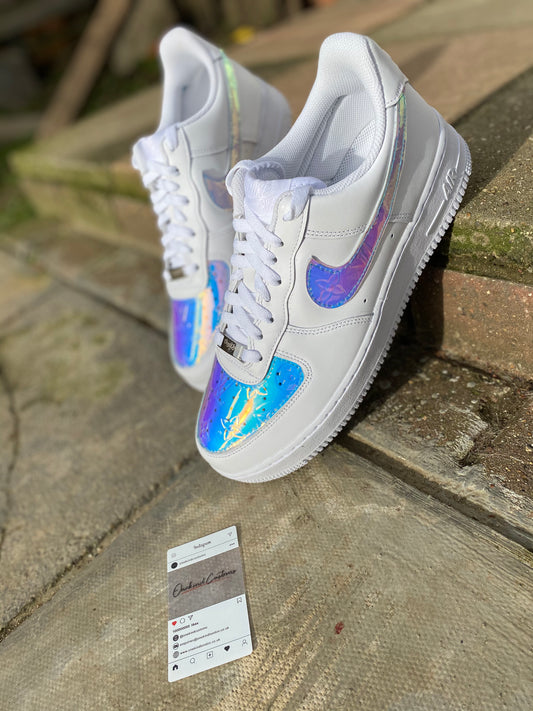 Custom made LV Prism x Nike AF1’s