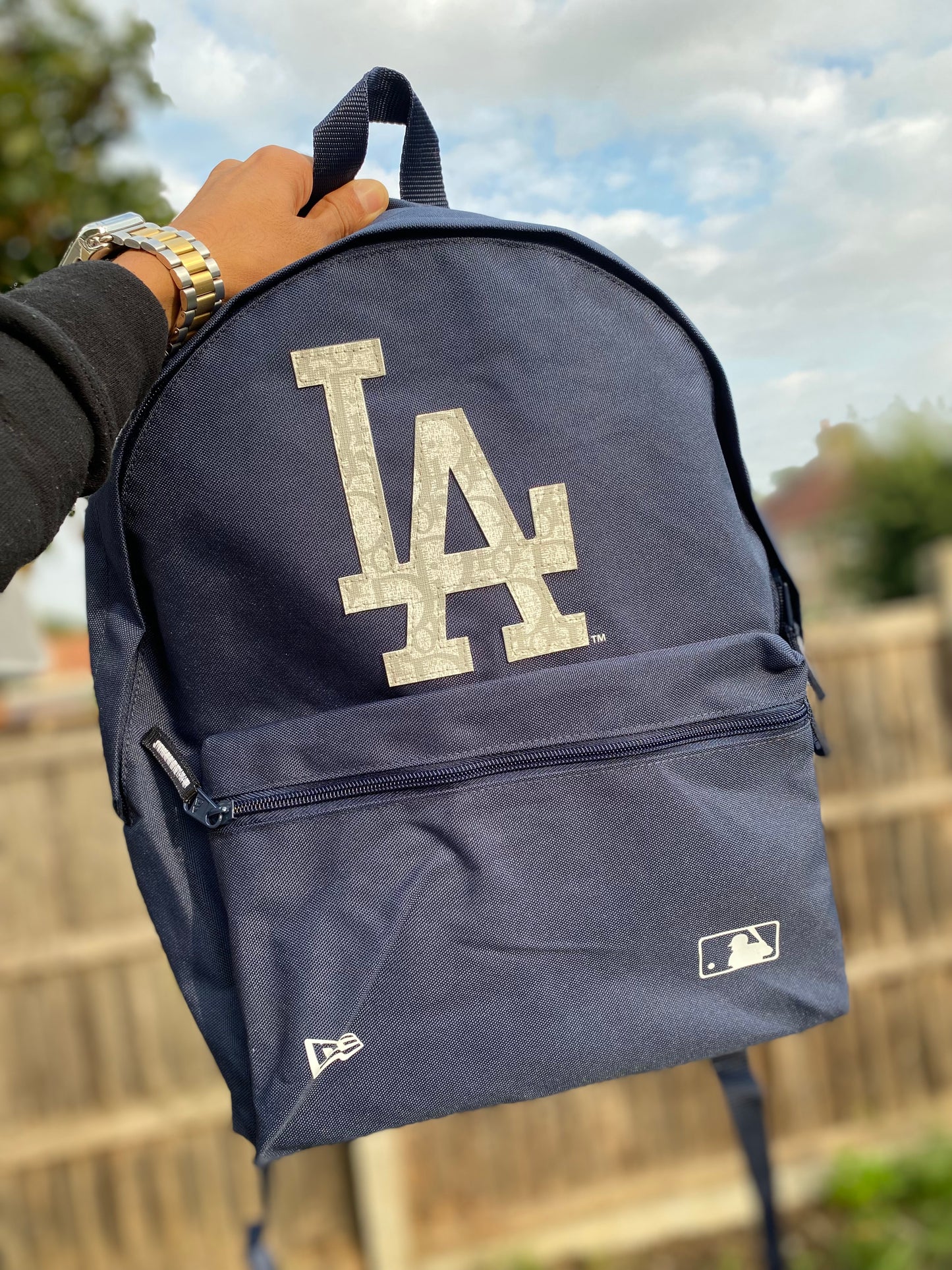 Custom made LA x Dior Bagpack