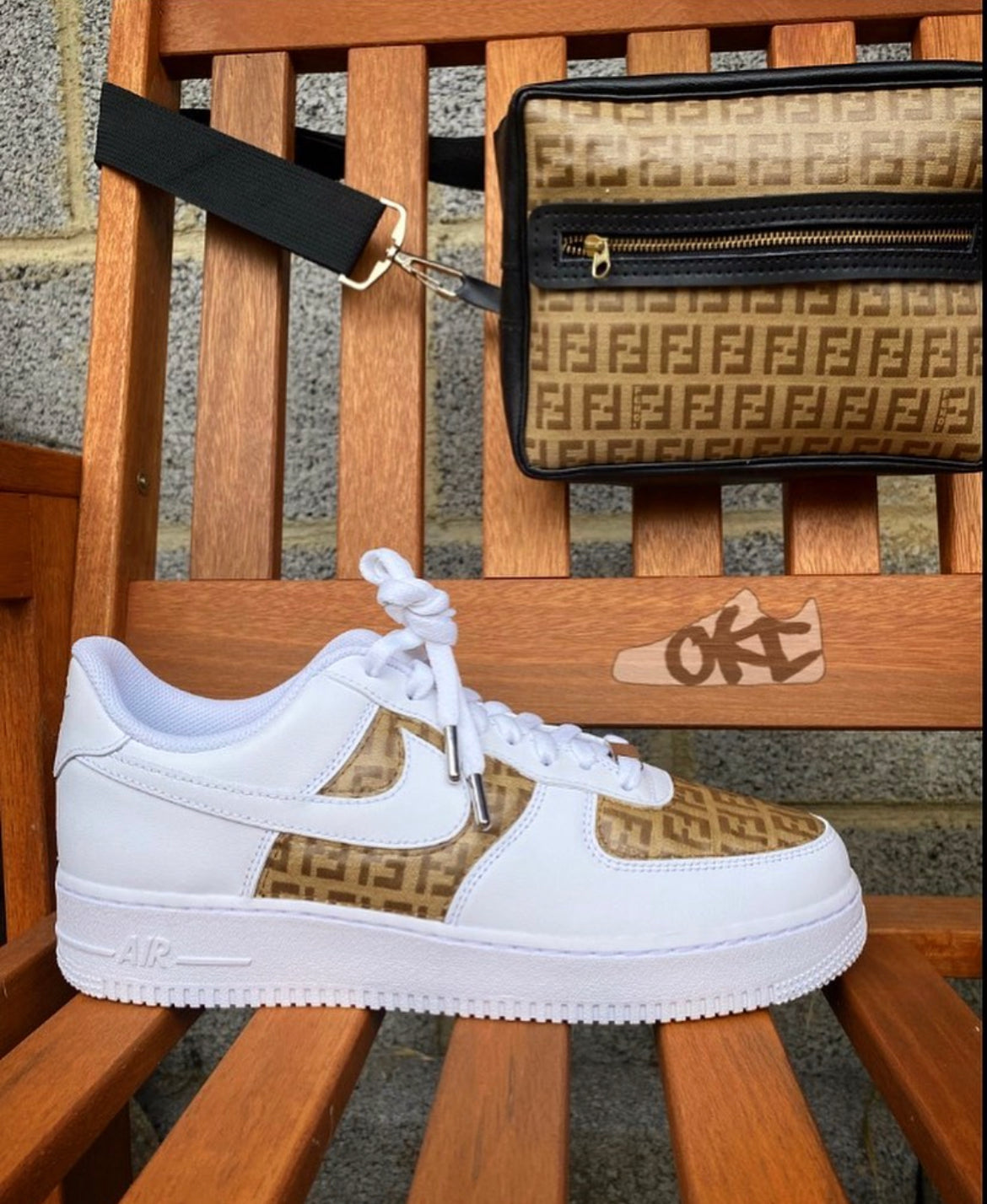 Custom Made FF x Nike AF1’s