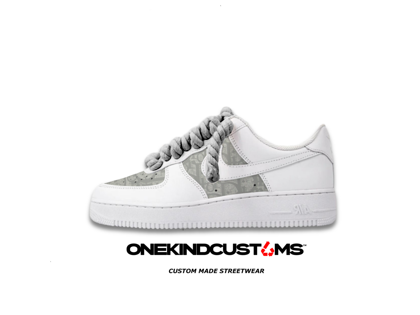 Custom Made Rope Lace Nike AF1’s