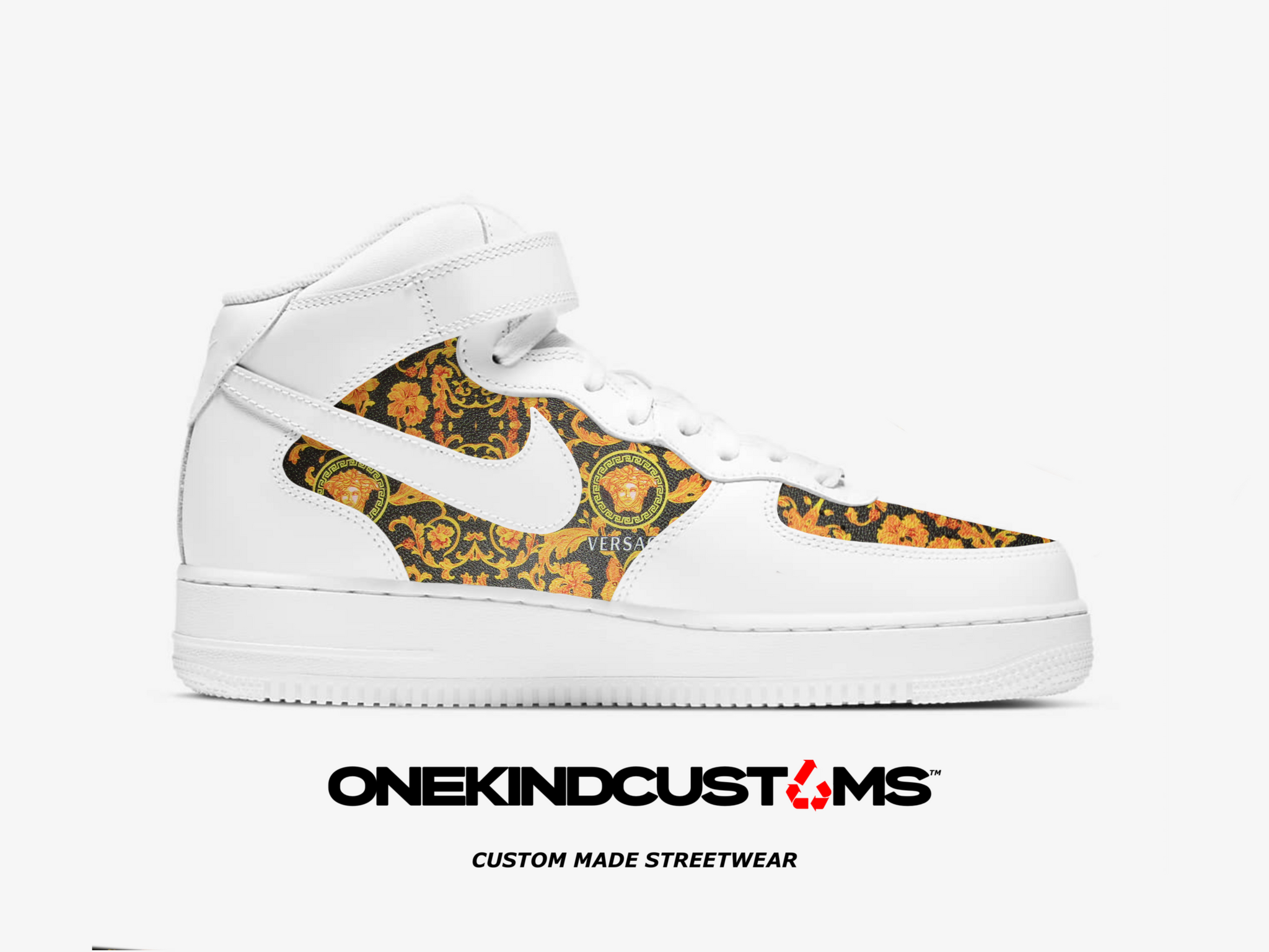 Custom Made Nike AF1 s Mid tops