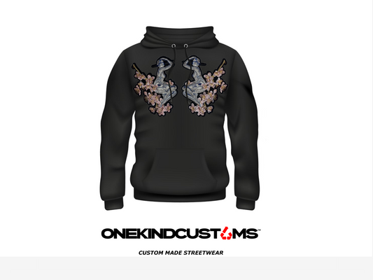 Custom Made CD Embroidered Hoodie
