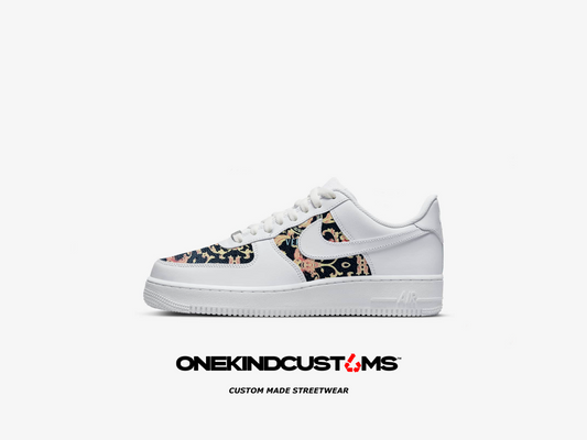 Custom made Versace Black x Nike AF1’s