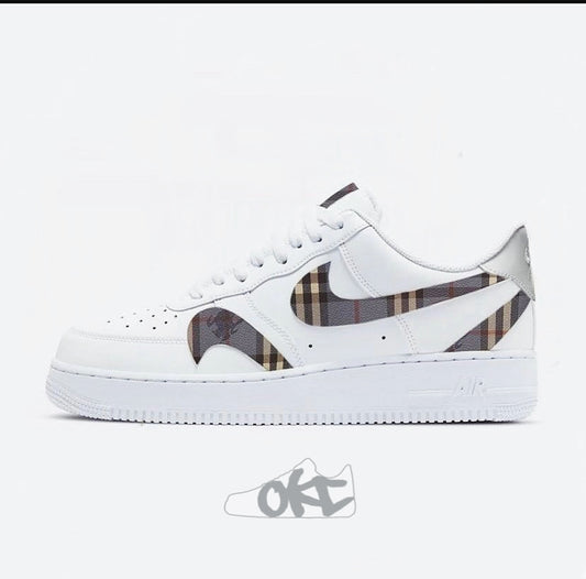 Custom made Nike AF1 Multi Tick