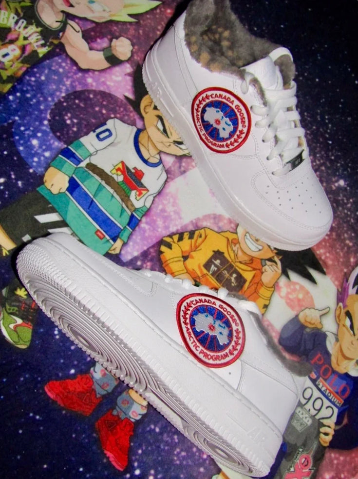 Custom Made C Goose x Nike AF1's