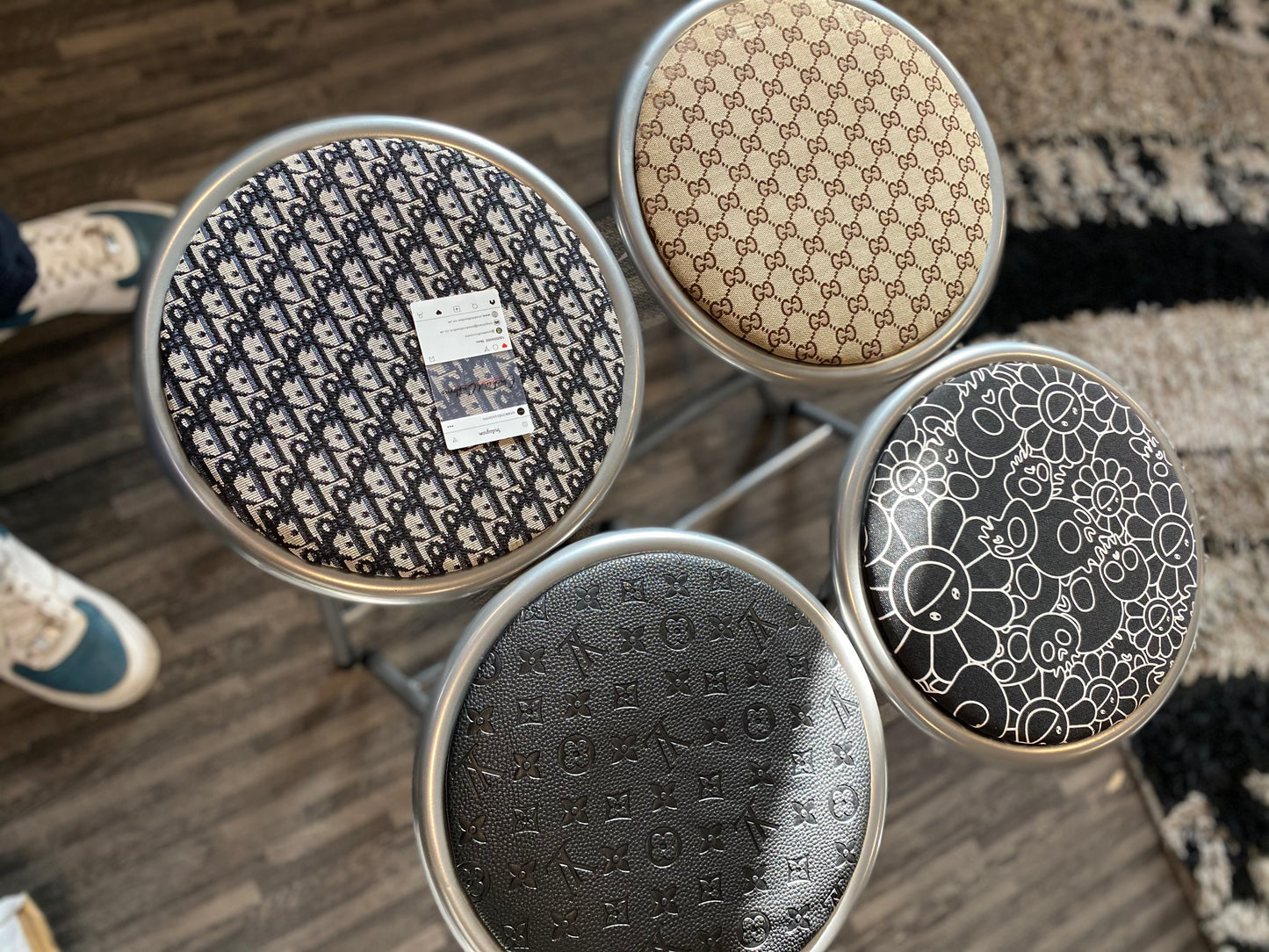 Custom Made Chairs / Foot Stools.