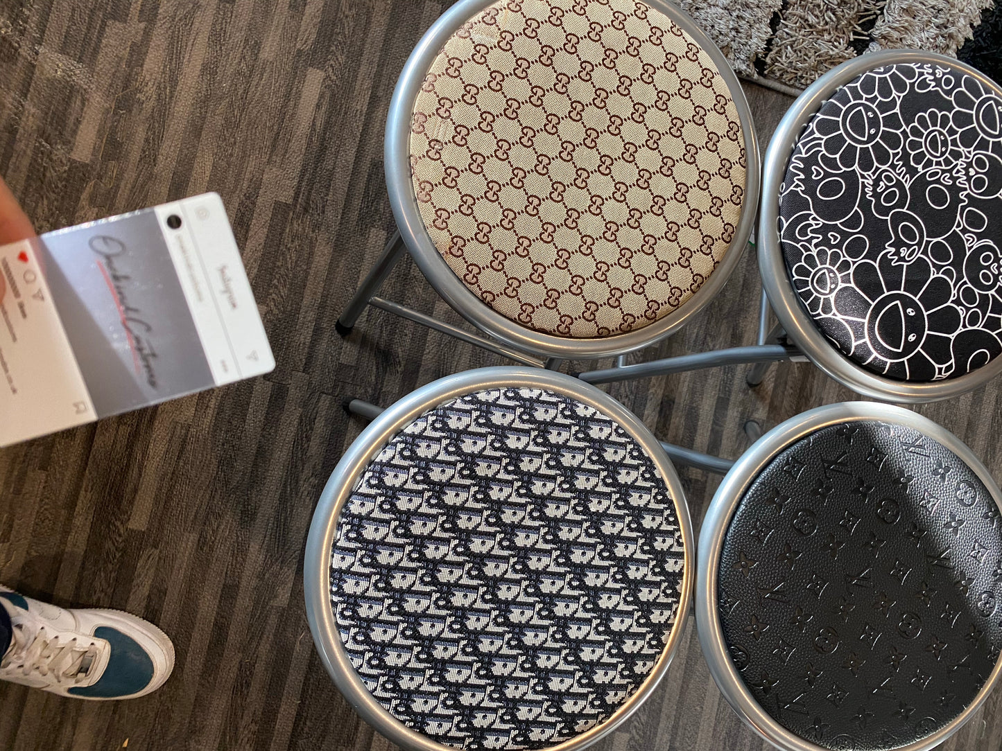 Custom Made Chairs / Foot Stools.