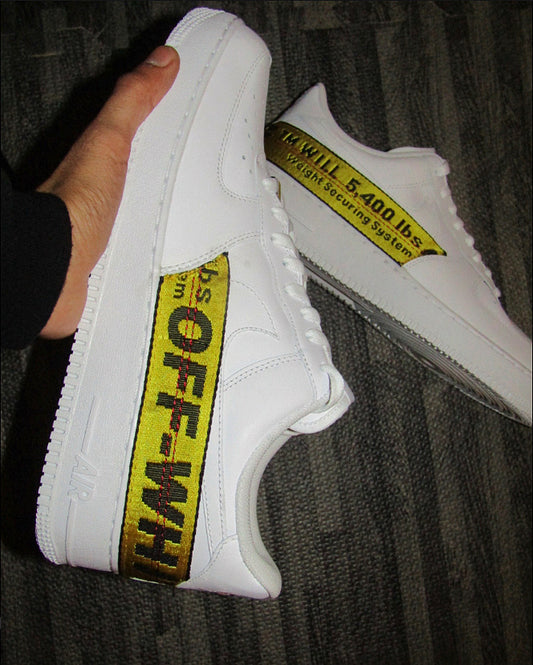 Custom Made Off White x Nike AF1's
