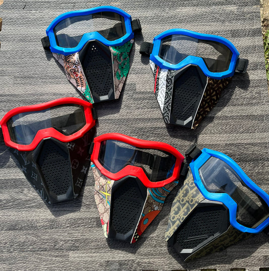 Custom Made Masks (Goggled)