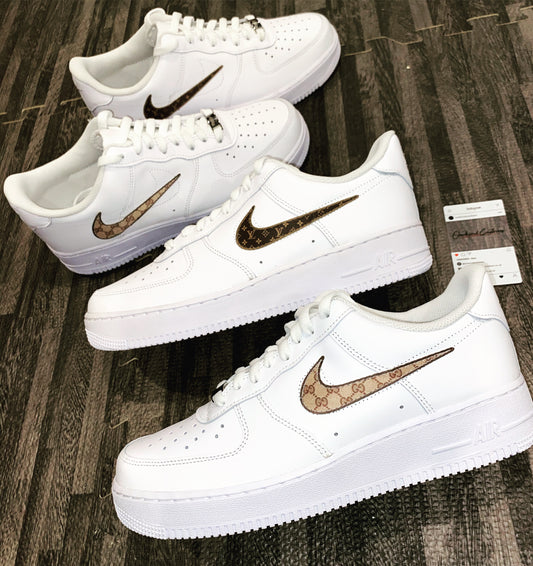 Custom Made Embroidered Nike AF1's